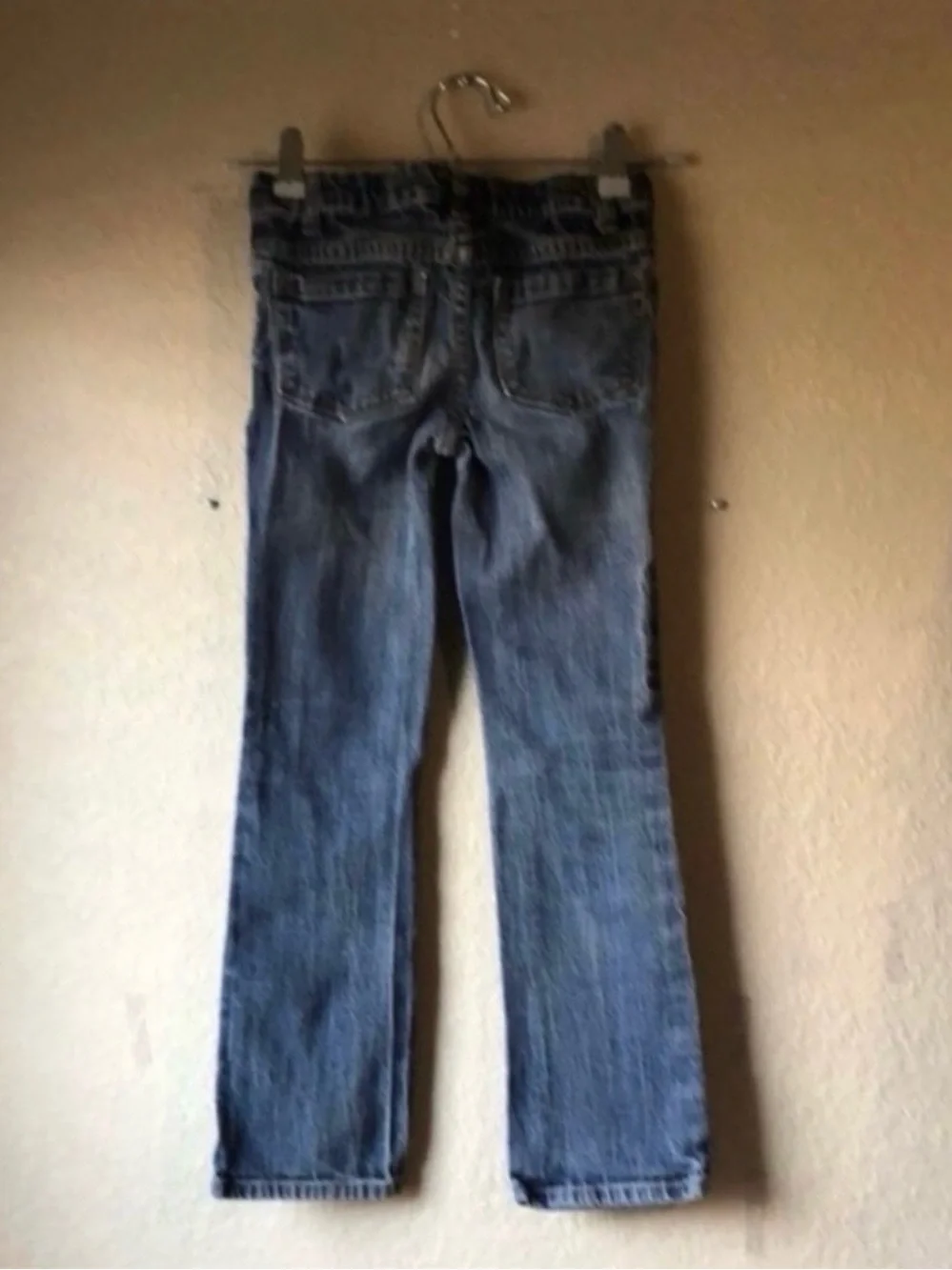 Cherokee Jeans Girls Denim Casual Y2K Distressed Straight Leg Blue Jeans Girls 7
